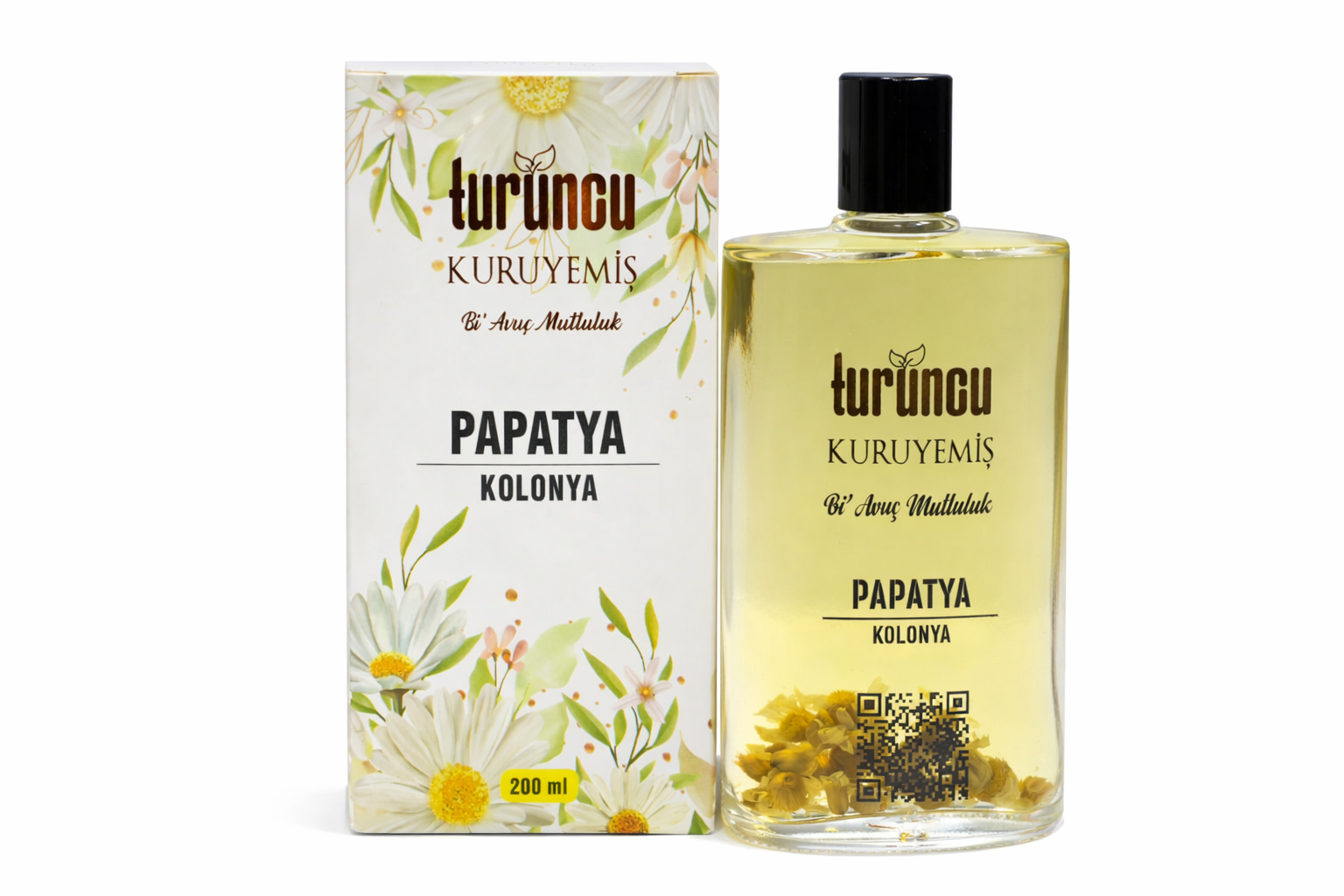 Papatya Parçacıklı Kolonya 200 ml