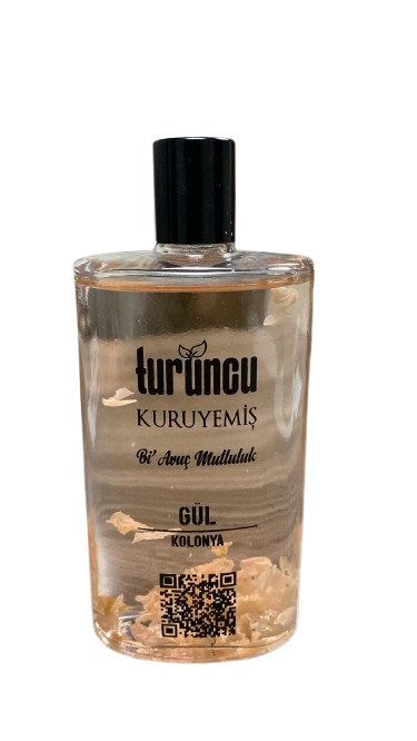Turuncu Doğal Gül Kolonyası 200Ml