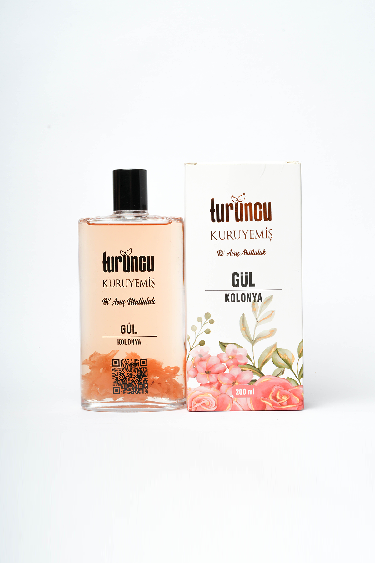 Gül Parçacıklı Kolonya 200 ml
