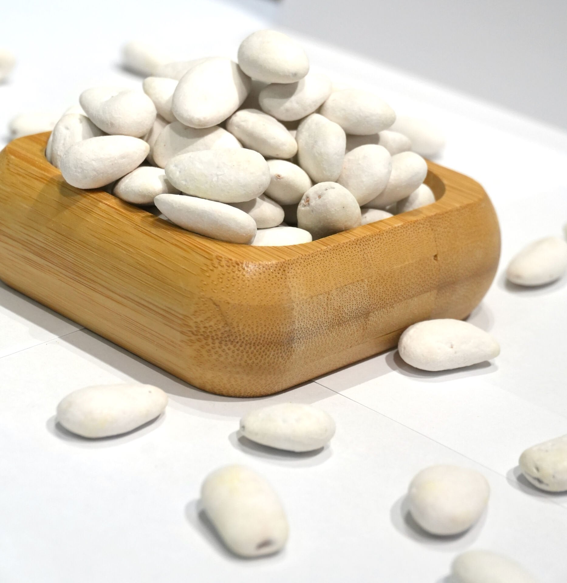 Tek Batım Beyaz Badem Şekeri