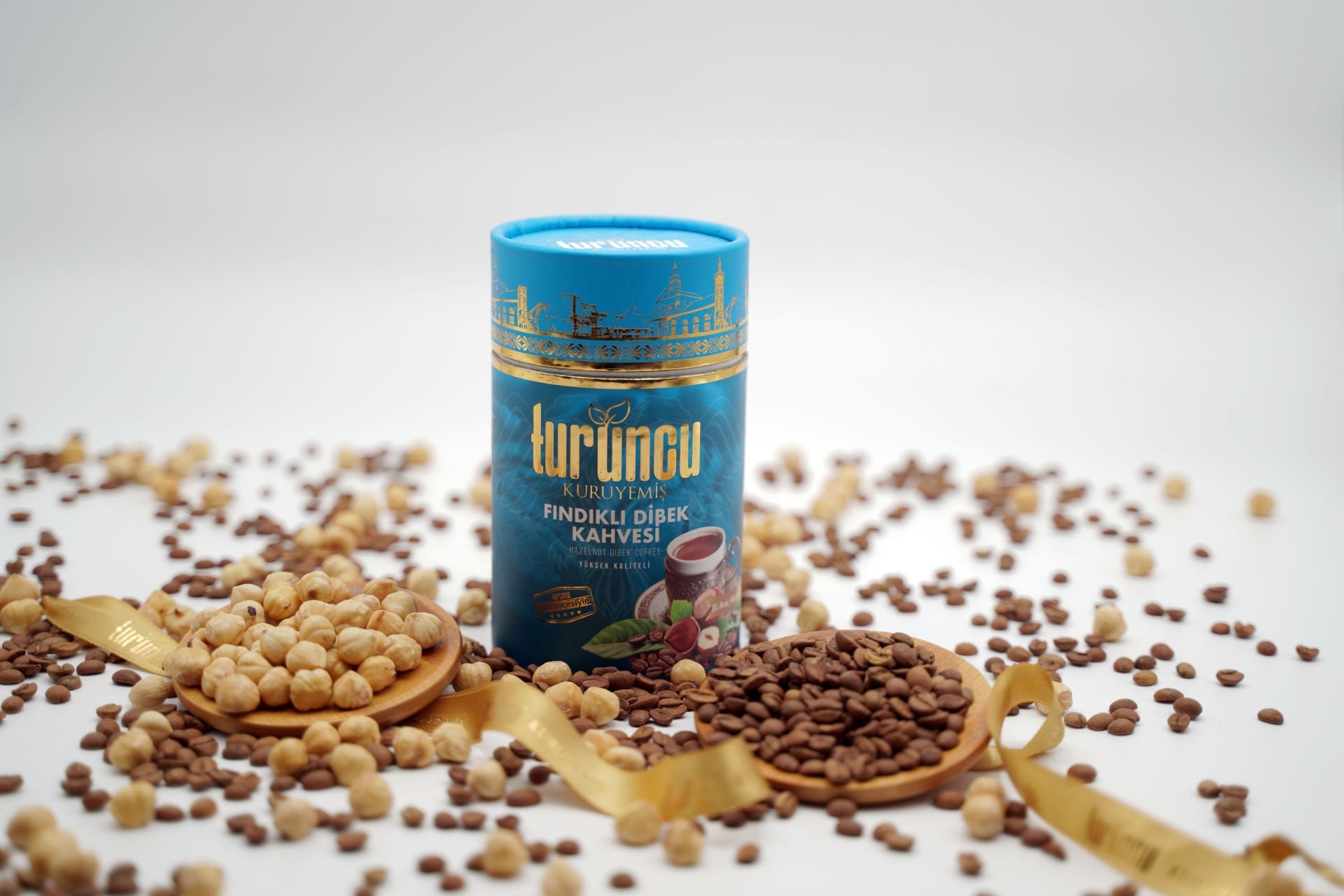 Turuncu Fındıklı Dibek Kahvesi 200 Gr