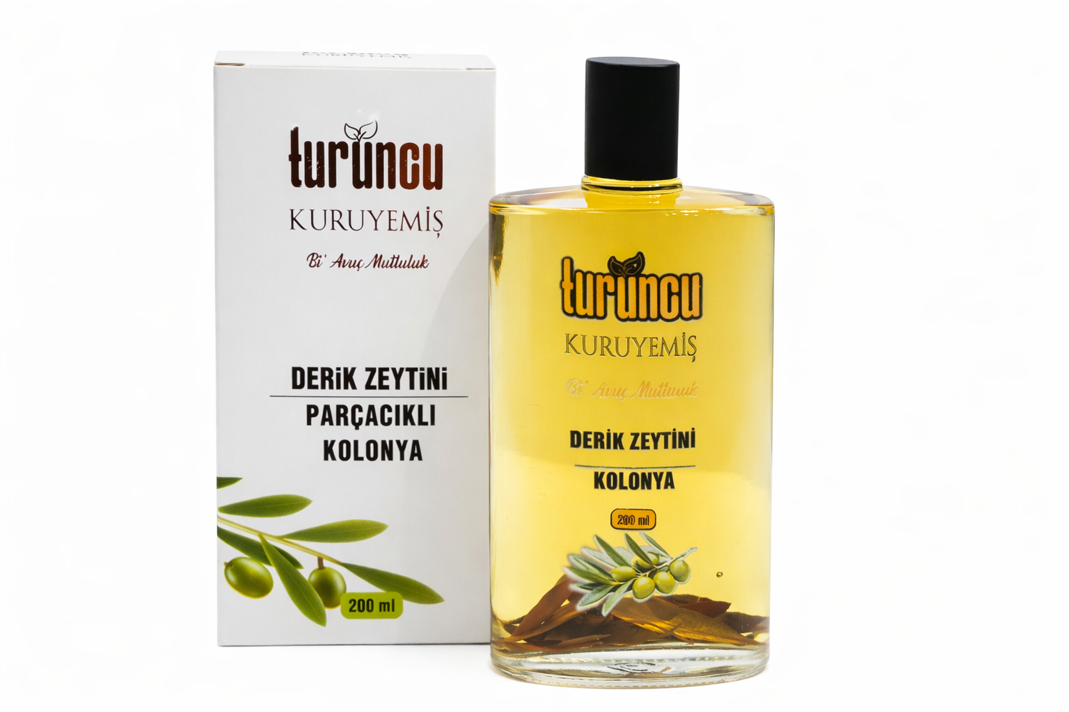 Derik Zeytini Parçacıklı Kolonya 200 ml