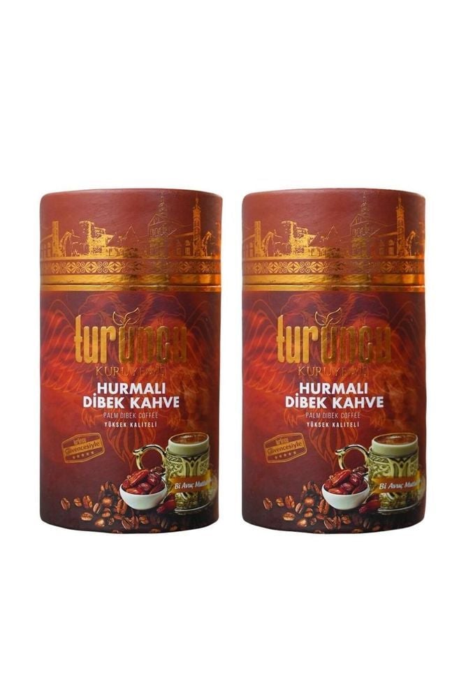 Turuncu Hurmalı Dibek Kahvesi - 500gr x 2