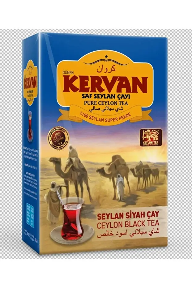 Kervan Mavi Saf Seylan Çay 800 gr