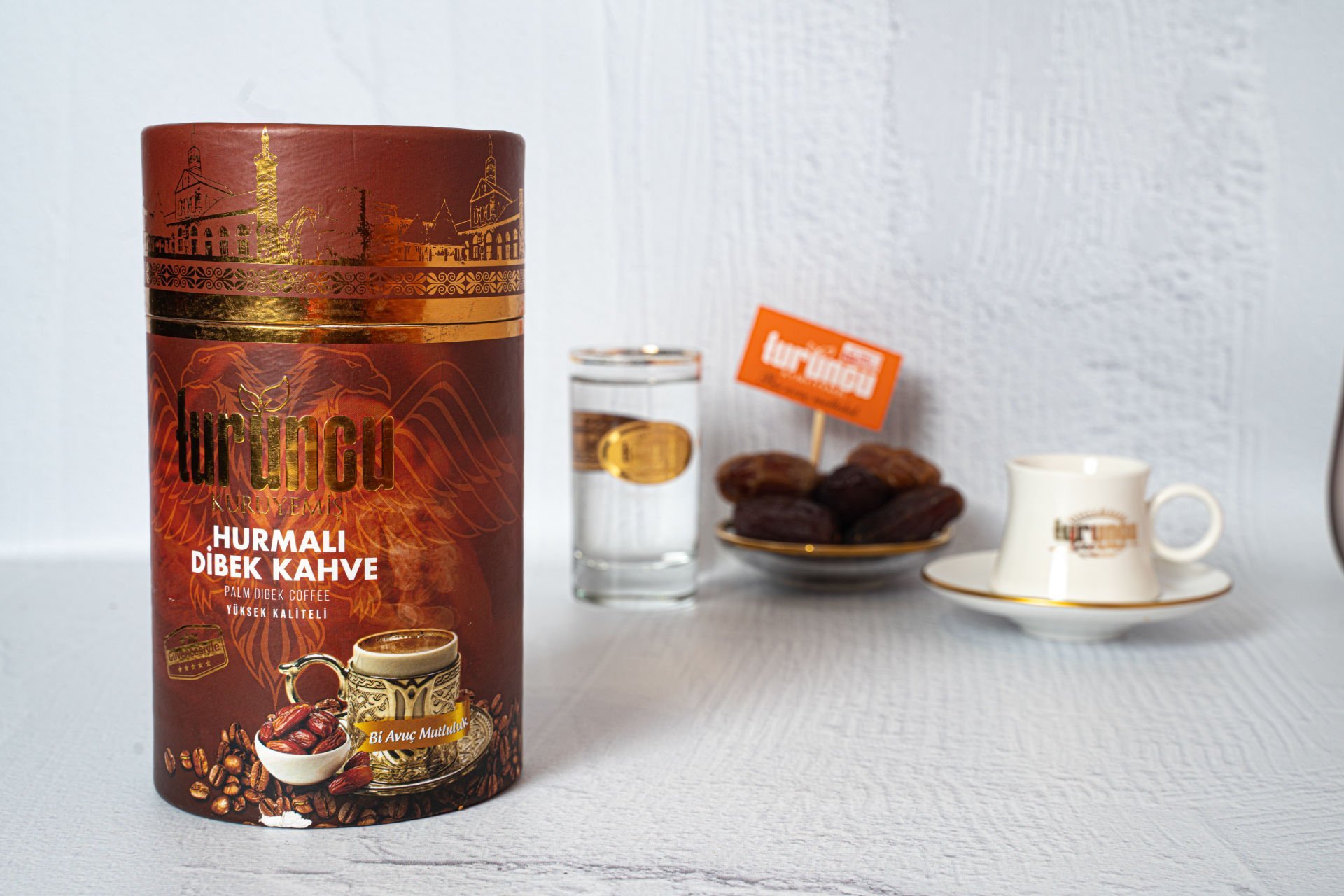 Turuncu Hurmalı Dibek Kahvesi 500 Gr