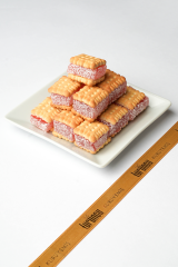 Gül Aromalı Bisküvili Lokum 500 gr