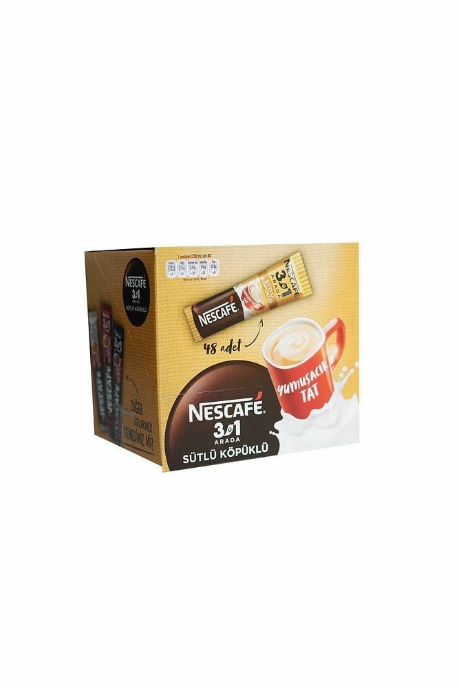 Nescafe 3 ' ü 1 Arada Sütlü Köpüklü