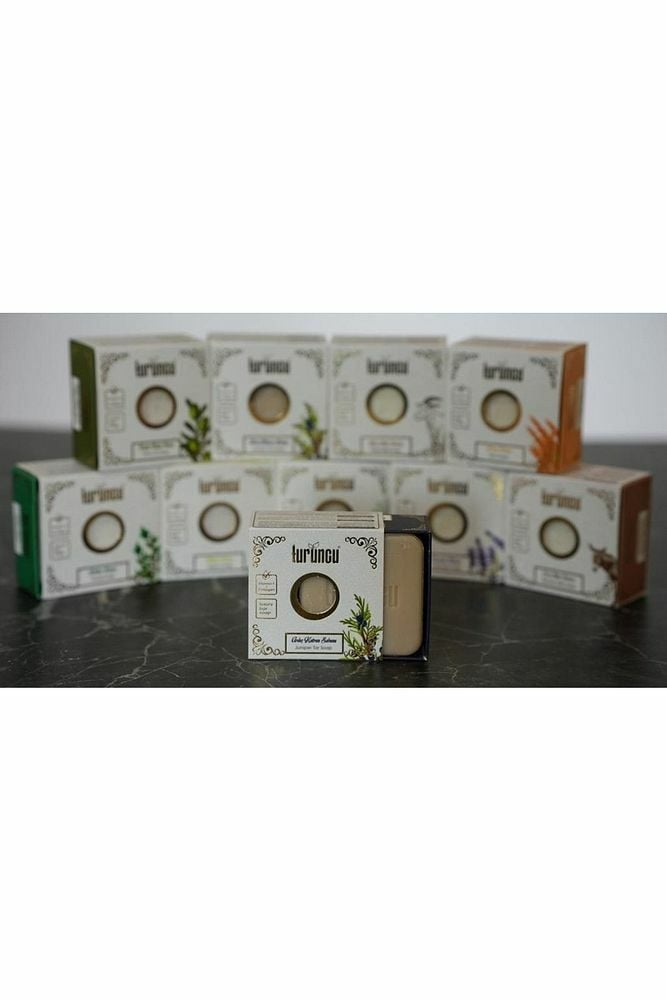 Turuncu Ardıç Katranı Sabunu